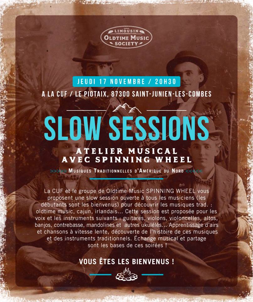 Slow Sessions – Atelier musical