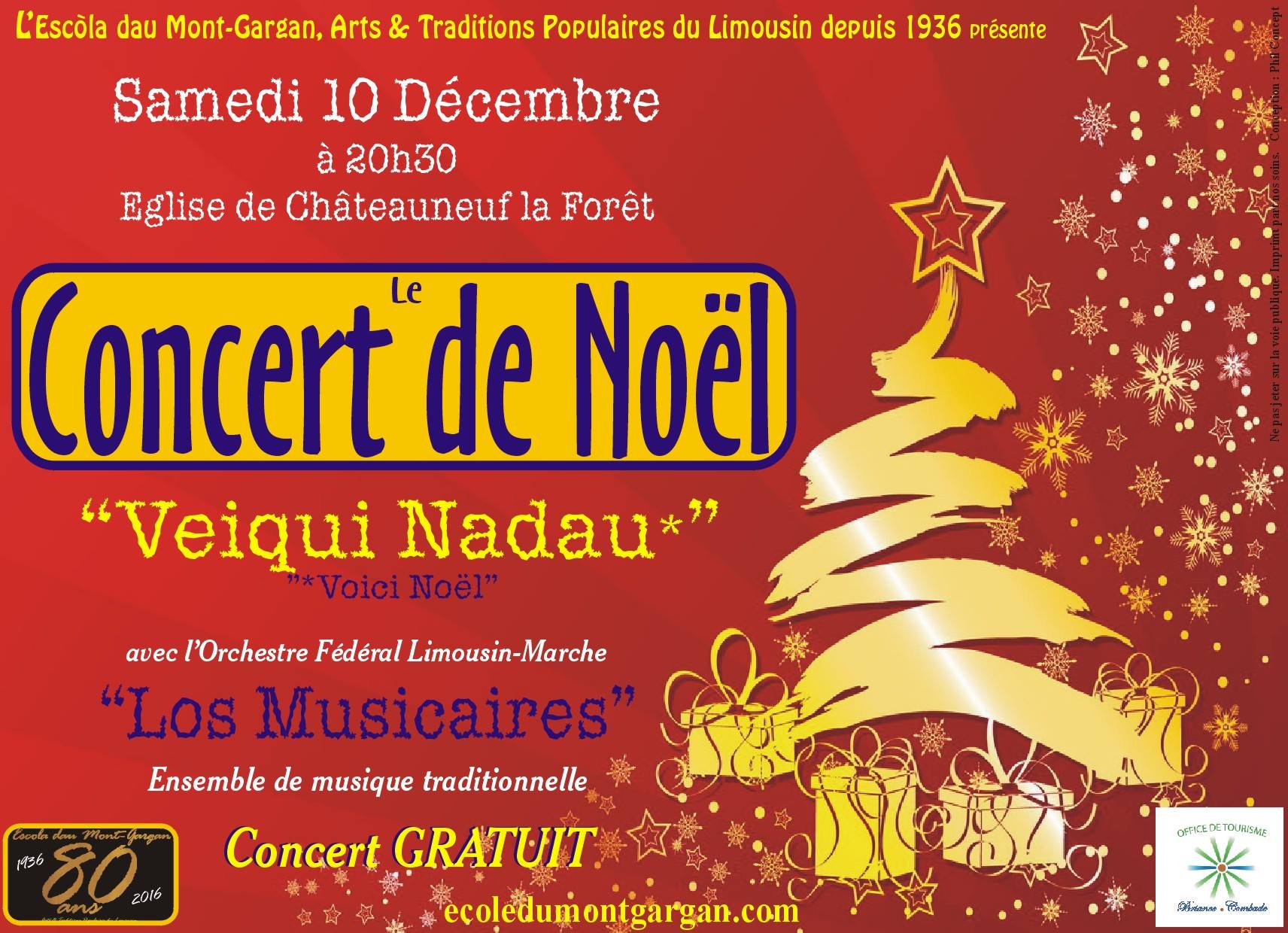 Concert de Noël : « Veiqui Nadau »