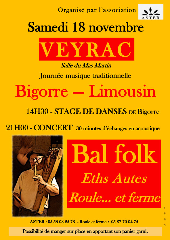 Journée échange Bigorre-Limousin / Stages et Bal