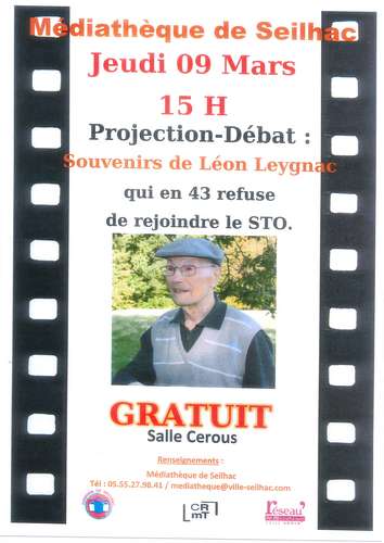 Projection-débat autour du Léon Leygnac