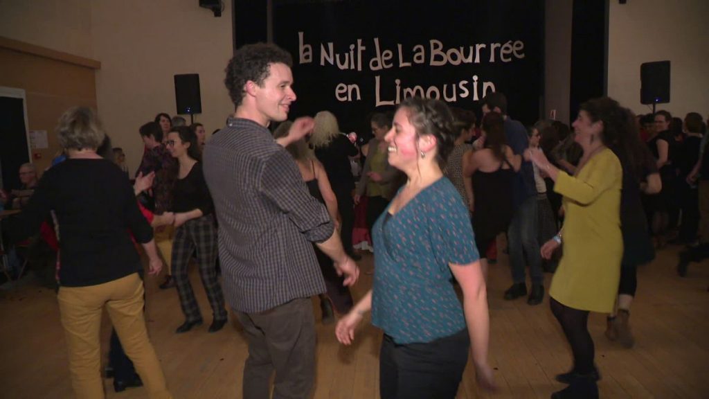Reportage de France 3 Corrèze sur La nuit de la bourrée 2020