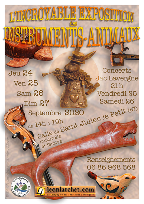 Incroyable Exposition des Instruments Animaux
