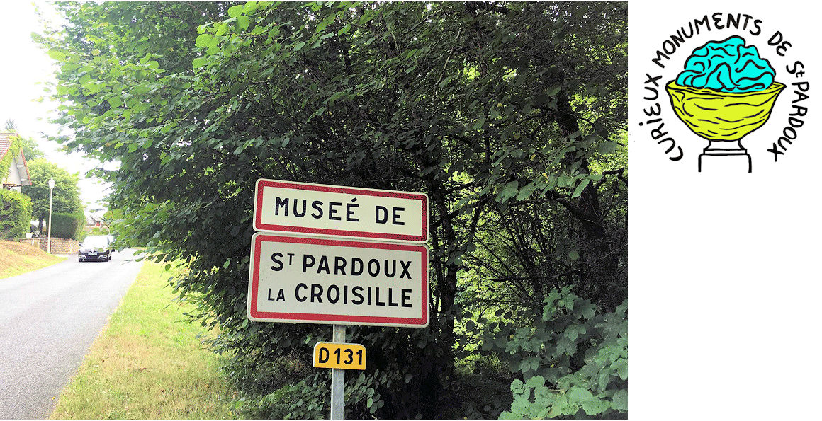 Inaugurations des curieux monuments de St-Pardoux-la-Croisille