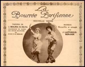 Illustration : "La Bourrée parisienne – Nouvelle danse"