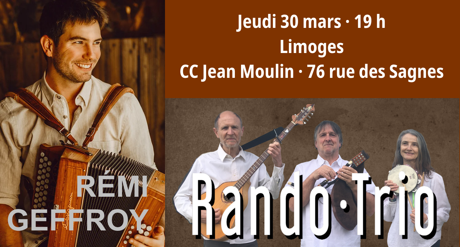 Bal Trad – Rando Trio – Rémi Geffroy