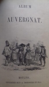 Illustration : couverture de « L'Album Auvergnat » de Jean-Baptiste Bouillet (1853)