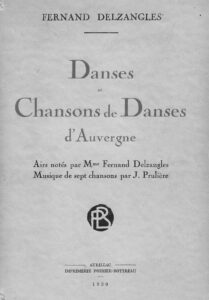Illustration : couverture du recueil Delzangles