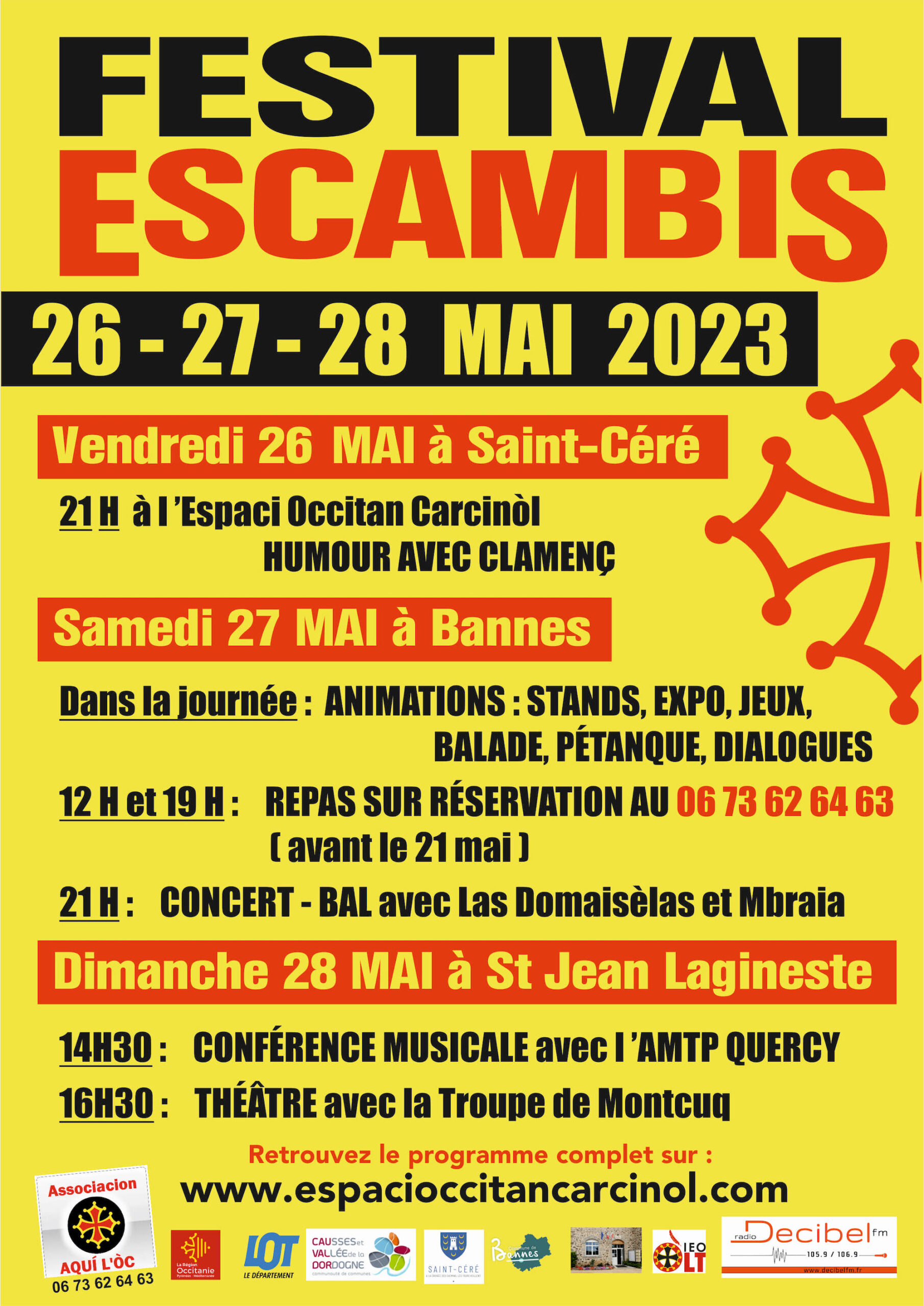 Festival Escambis 2023 à Saint-Jean-Lagineste