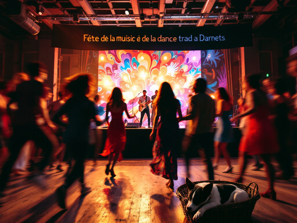 Fête de la musique et de la danse trad à Darnets 19300