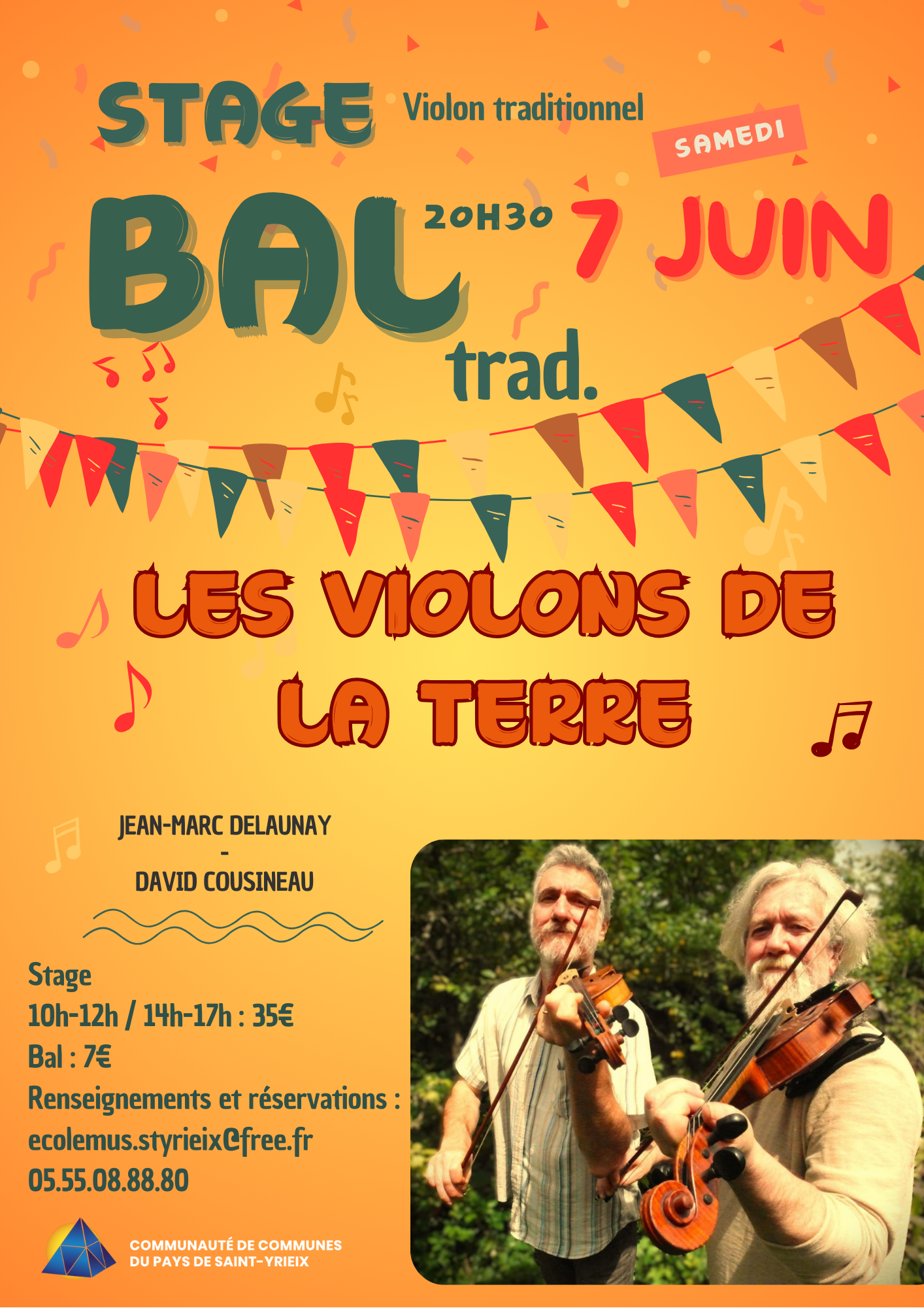 Les Violons de la Terre Bal trad