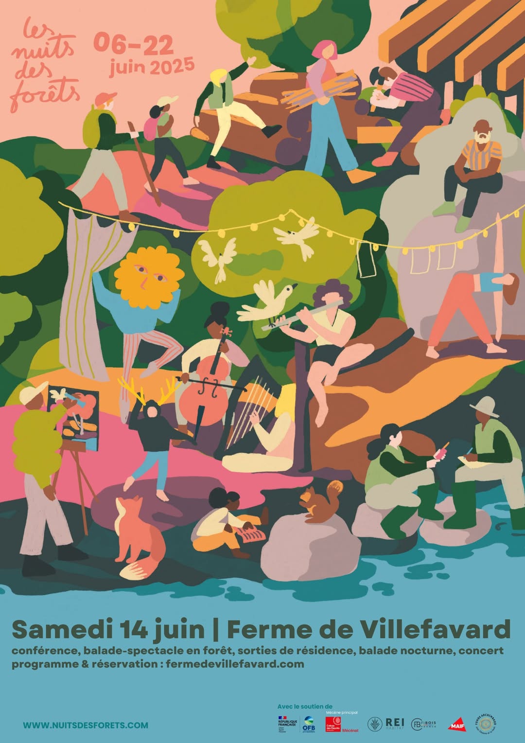 En la forêt de longue attente