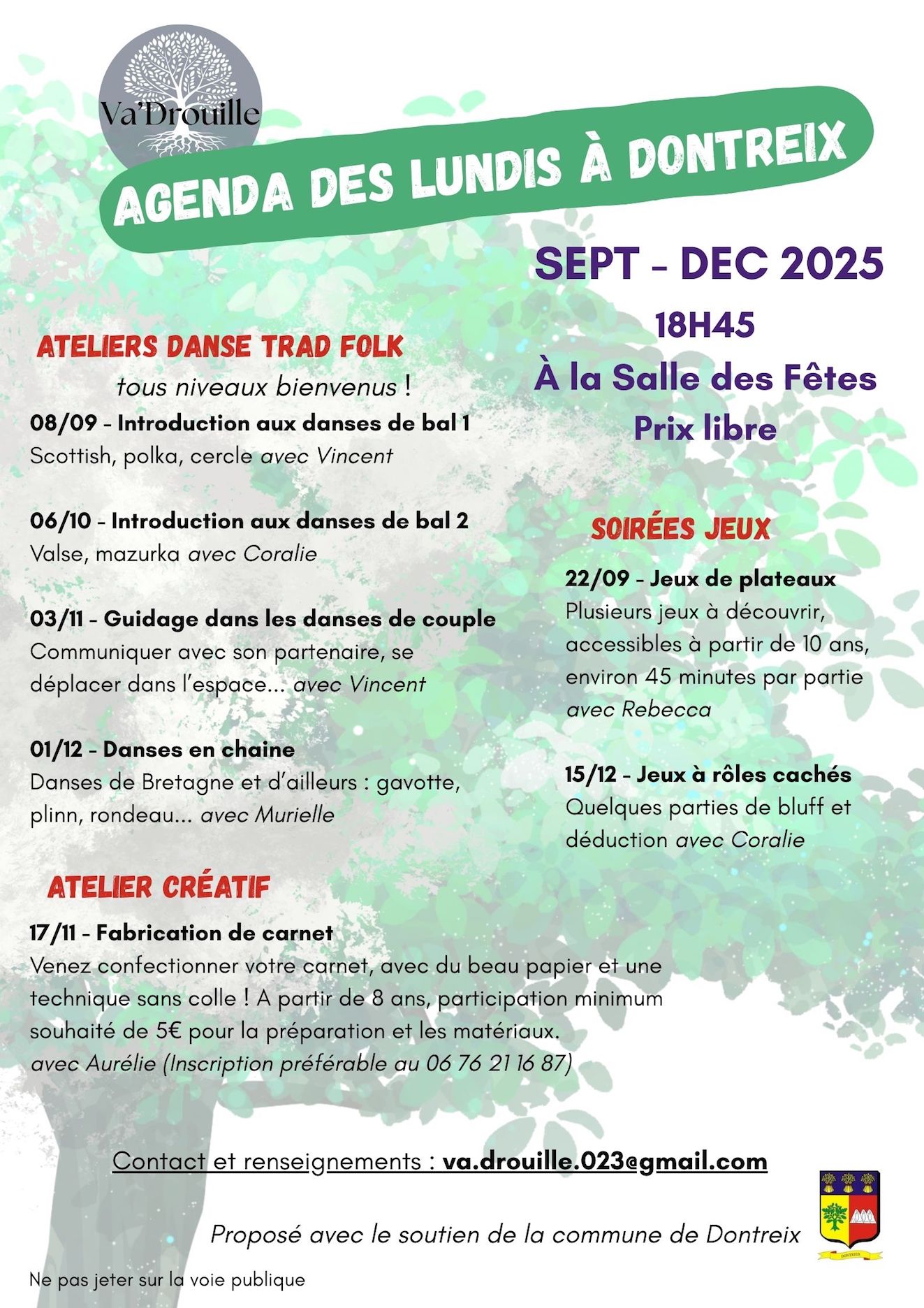 Atelier danse trad folk