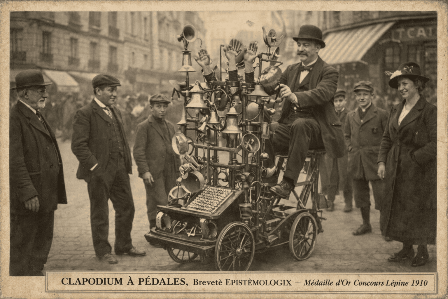 Nouvelle article de Jean-Marc Delaunay sur un instrument oublié : le clapodium à pédales