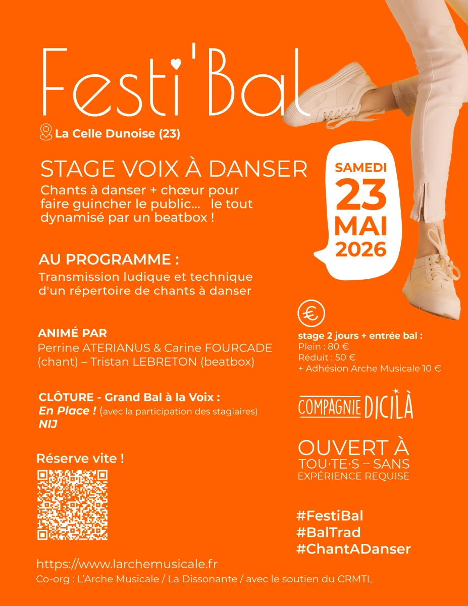 Stage voix à danser
