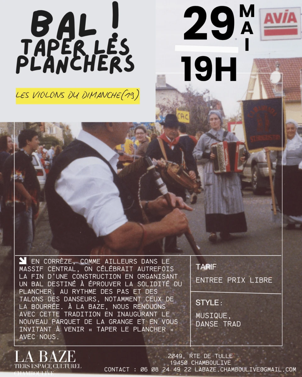 BAL ! Taper les planchers