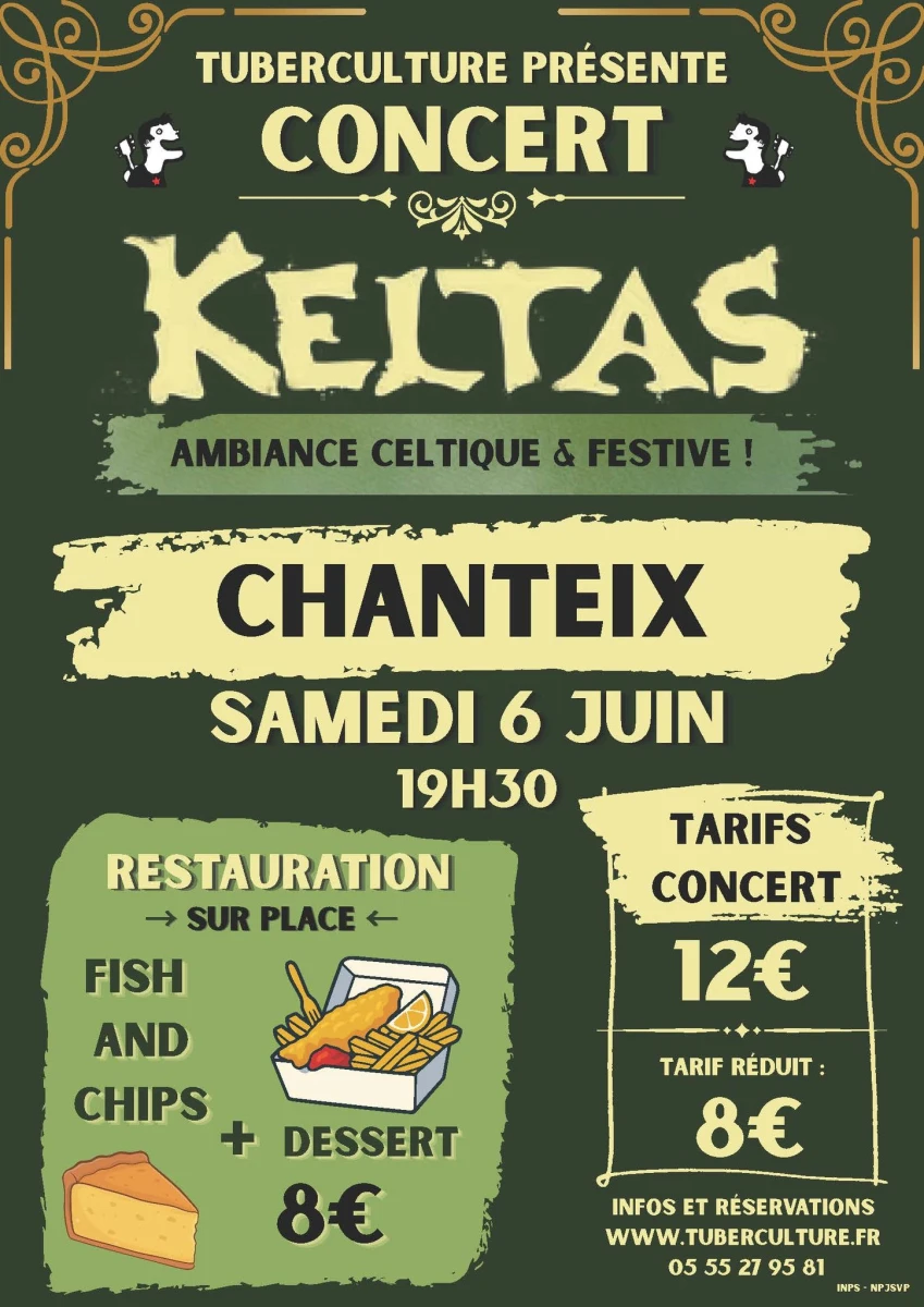 Keltas à Chanteix