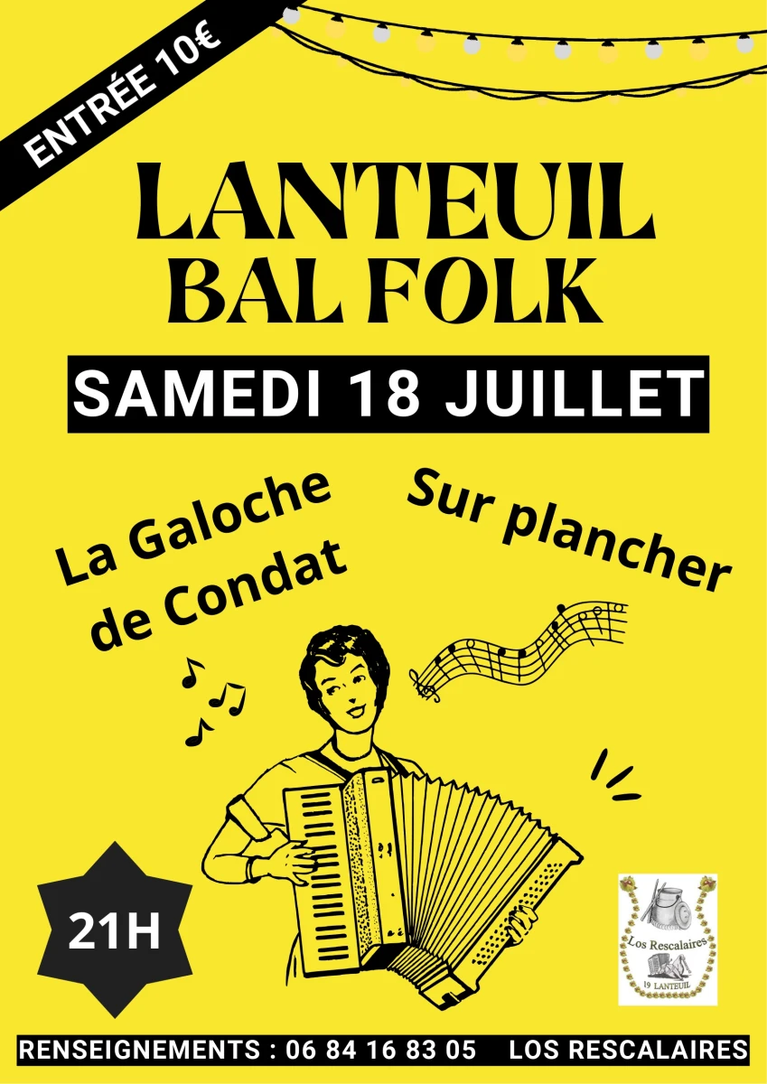 Bal Folk à Lanteuil