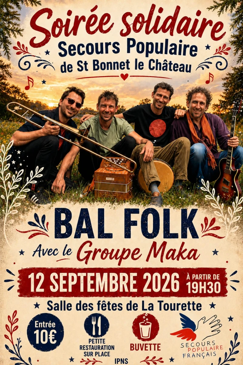 Bal folk solidaire du Secours populaire