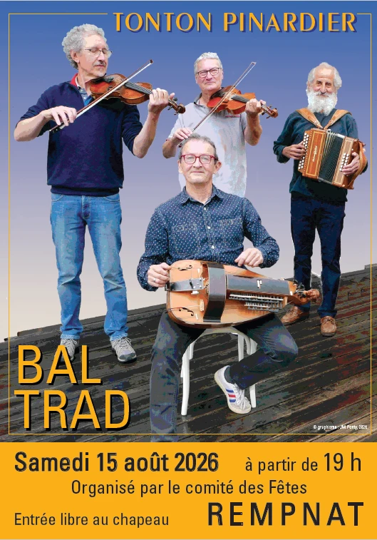 Bal trad&rsquo; limousin avec Tonton Pinardier