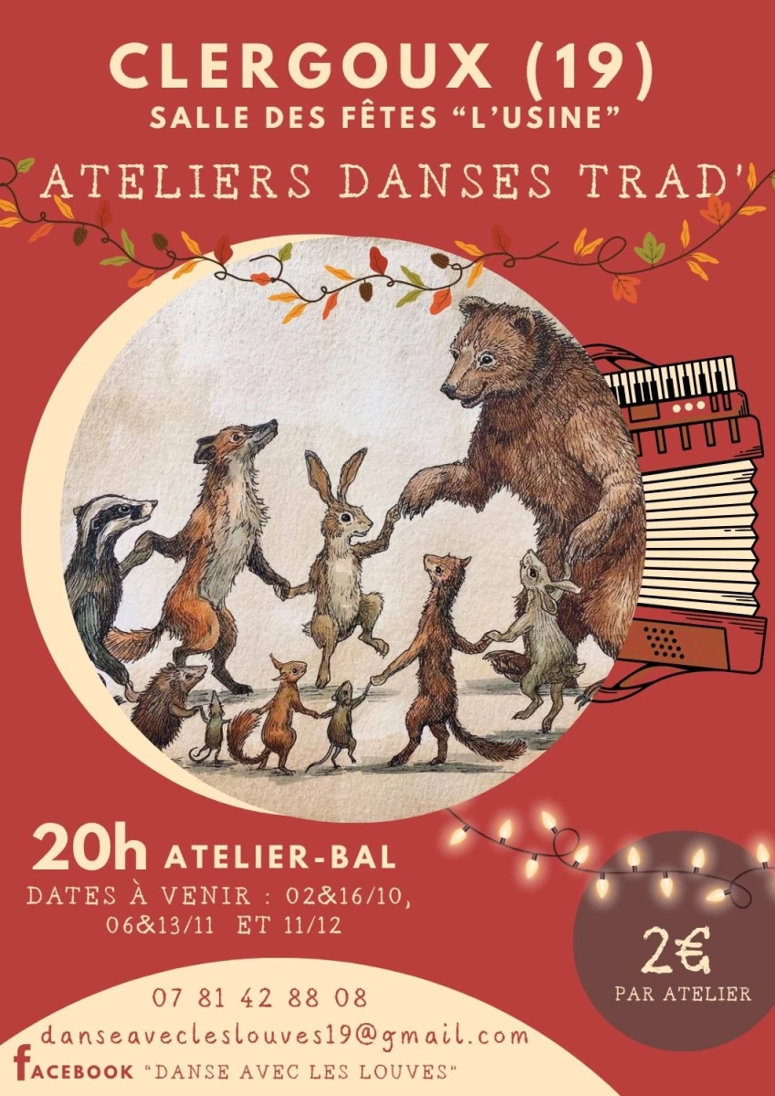 Atelier danse trad Clergoux