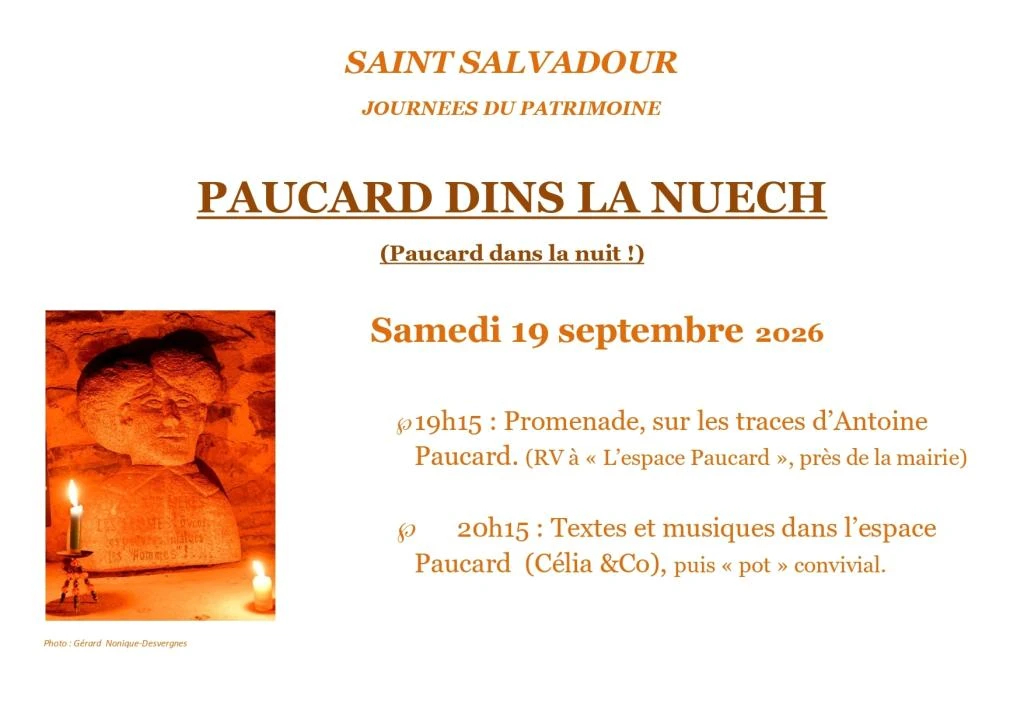 Paucard dins la nuech – Paucard dans la nuit