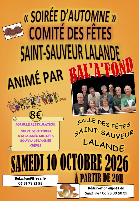 Soirée d&rsquo;Automne